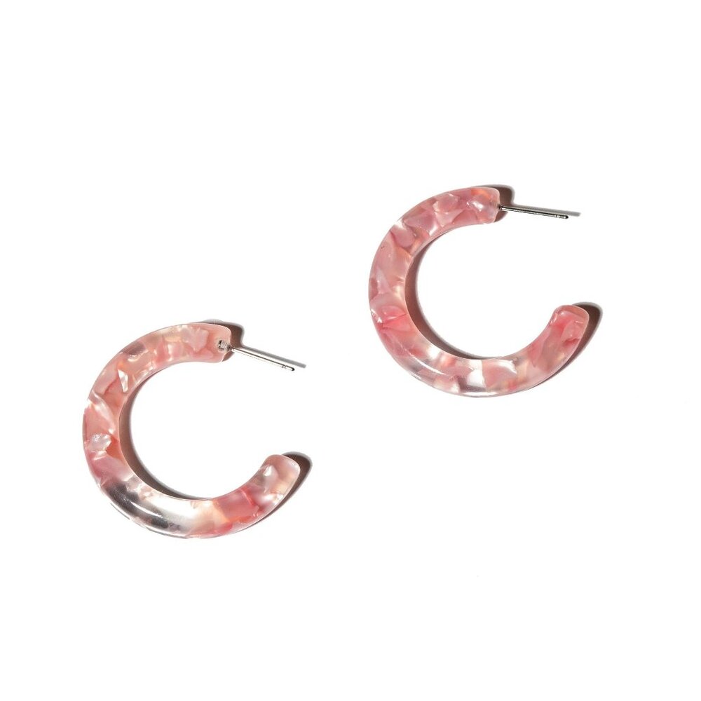 Lele Sadoughi Broadway Hoop Earrings
